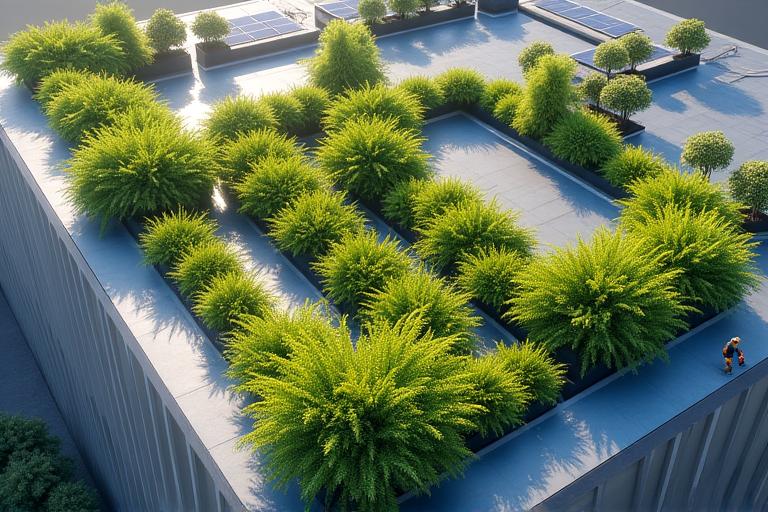 Technologies de toitures végétalisées pour bâtiments commerciaux