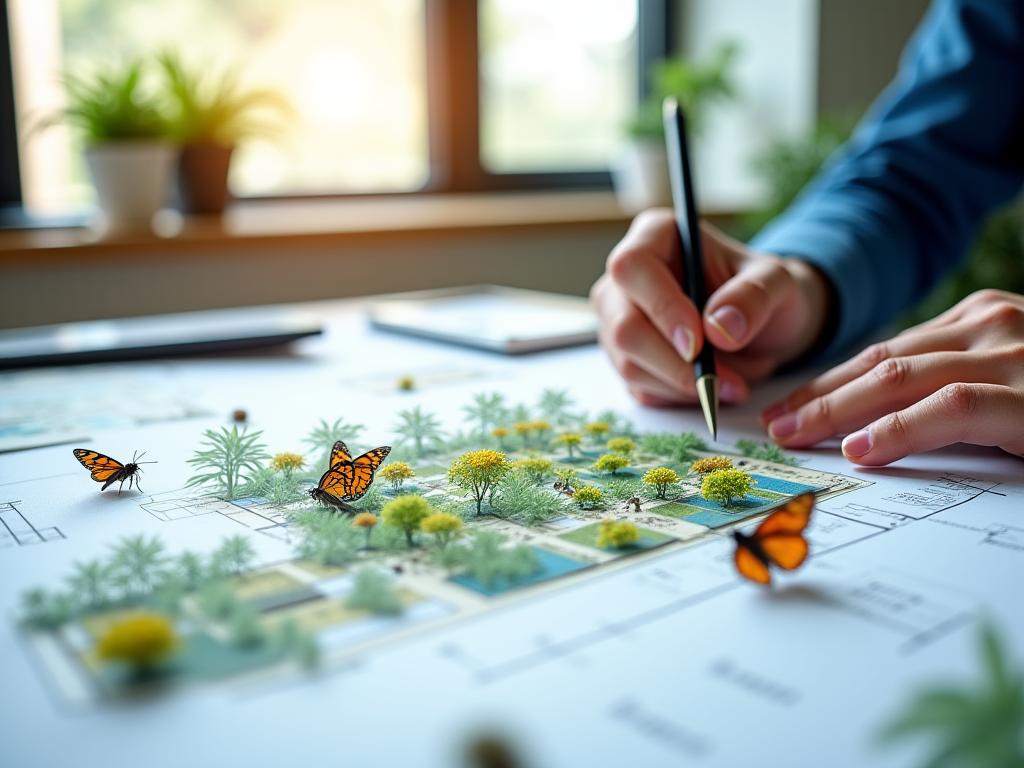 Conseil en biodiversité pour architectes d'espaces verts urbains